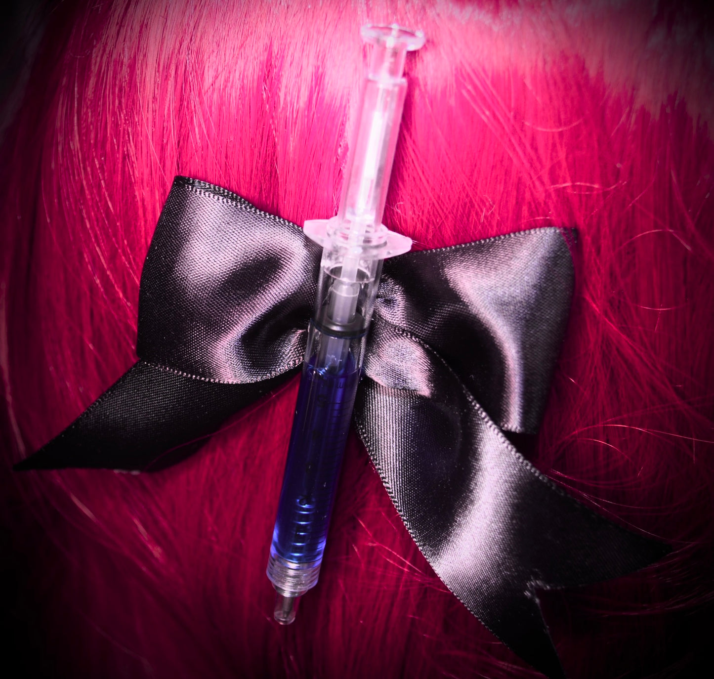 Syringe Hair Clip