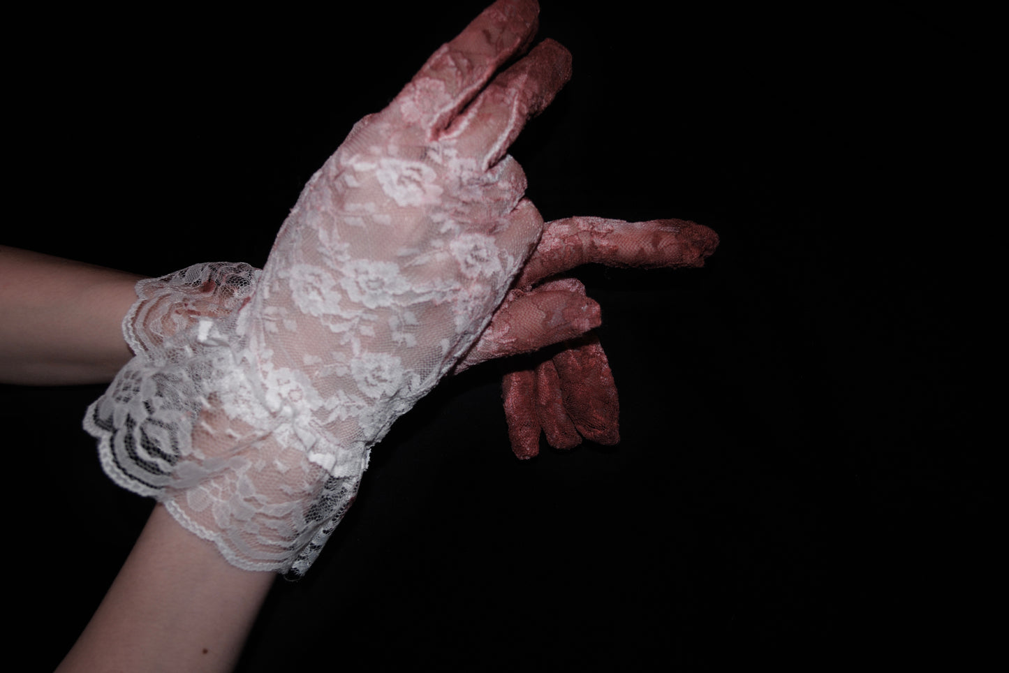 Bloody Lace Gloves