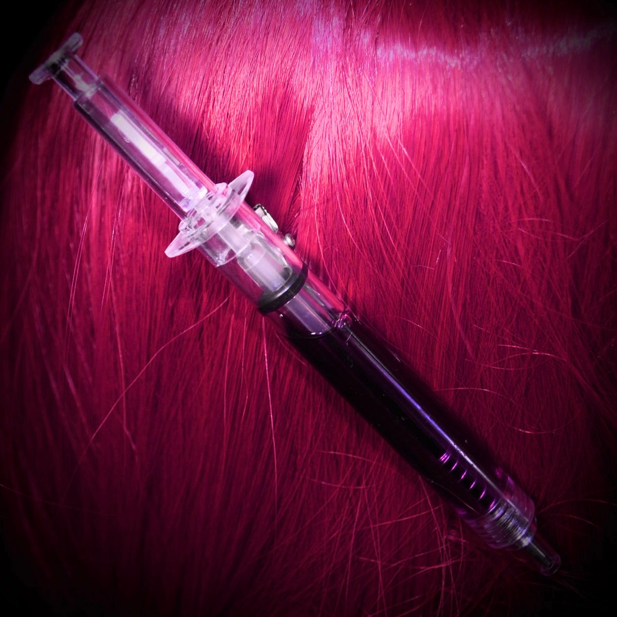 Syringe Hair Clip