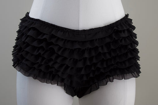 Babygirl Black Micro Shorts