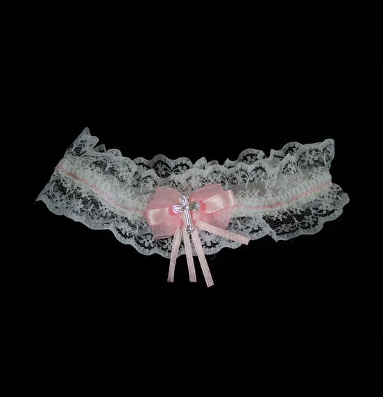 On My Knees Garter